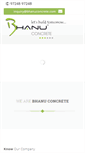 Mobile Screenshot of bhanuconcrete.com
